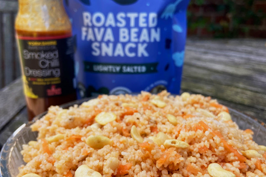 Carrot and couscous salad