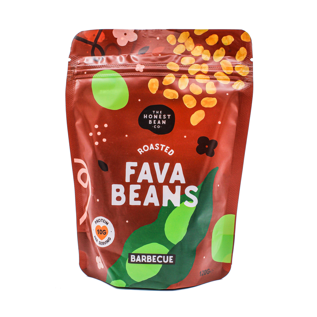 bag of BBQ fava beans