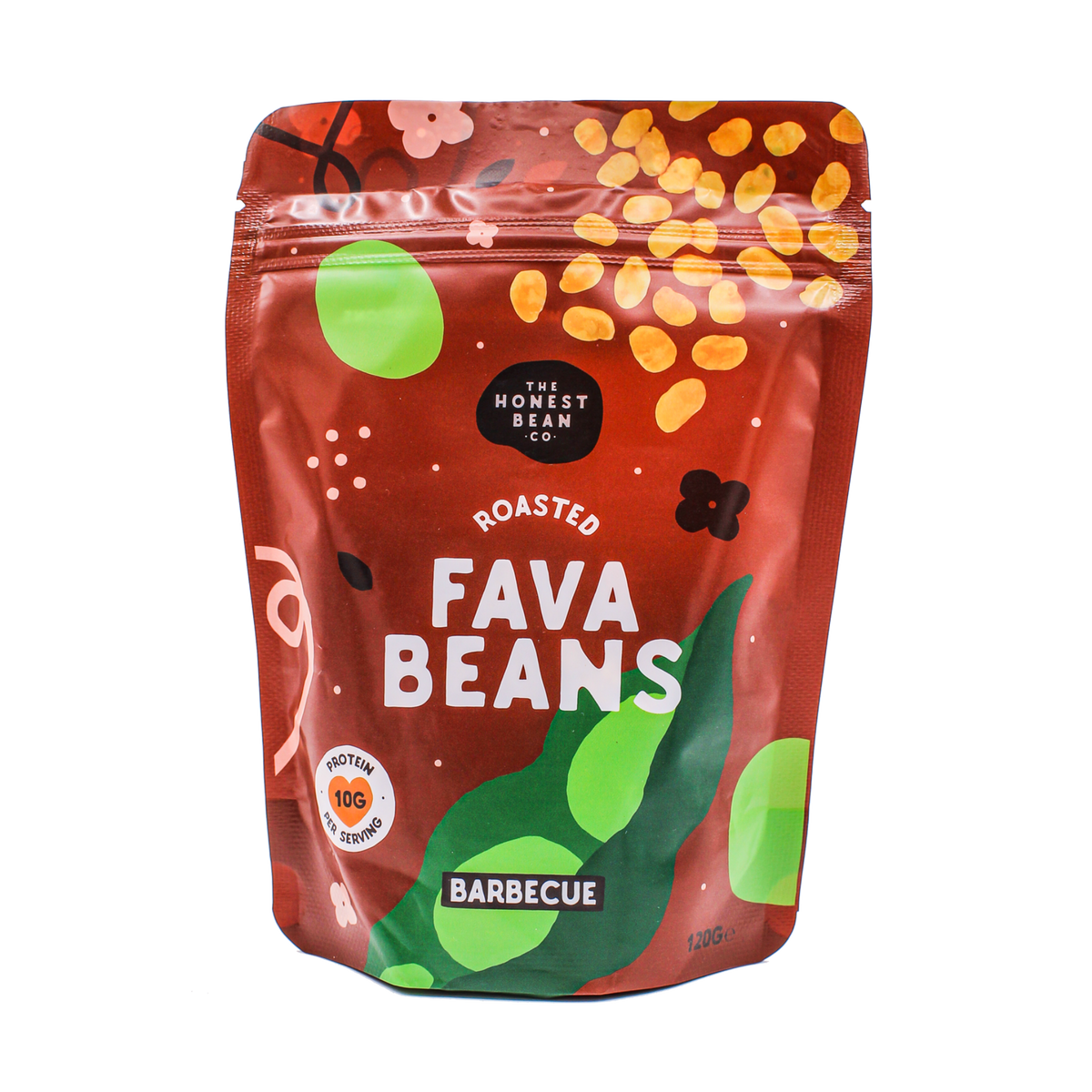 Barbecue Roasted Fava Beans (6 x 120g) The Honest Bean Co
