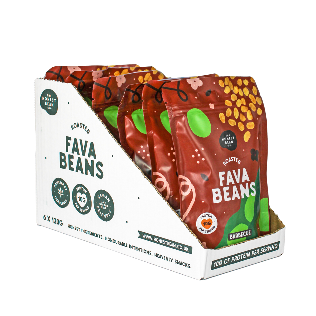 case of BBQ fava beans 