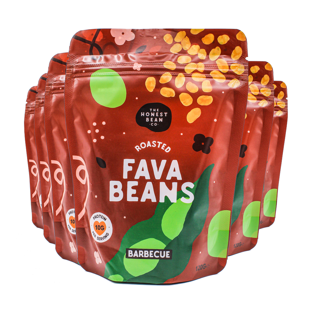 6 bags of BBQ fava beans 