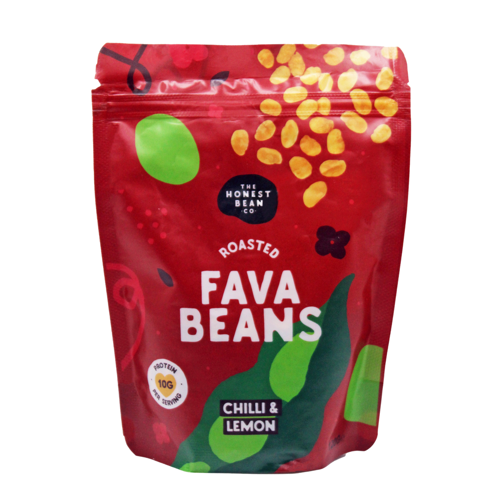 bag of chilli and lemon fava beans 